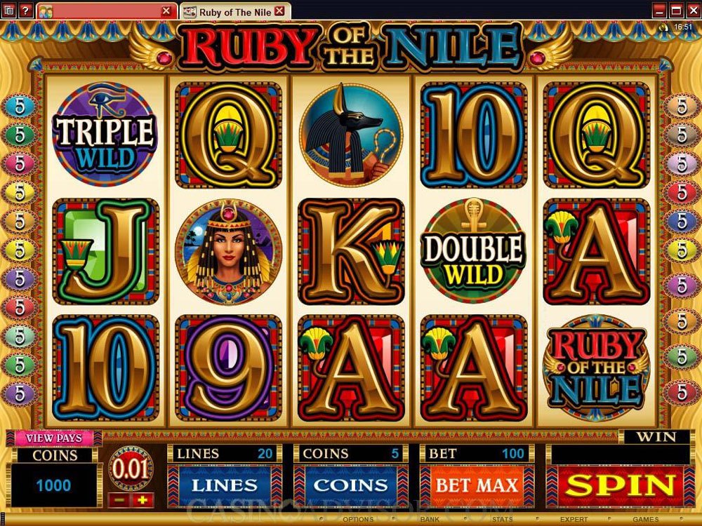 Ruby of the Nile Spielautomat