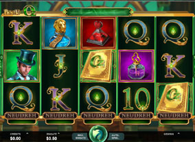 Book of Oz Slot bei Betway